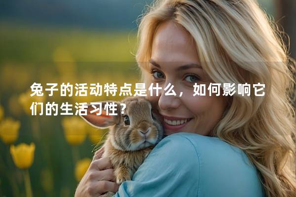 兔子的活动特点是什么，如何影响它们的生活习性？