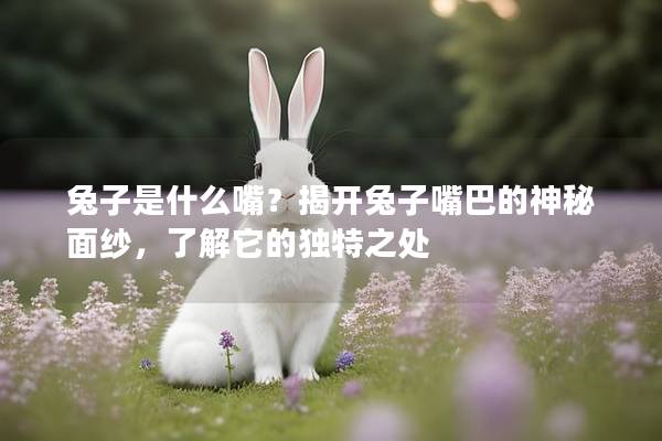 兔子是什么嘴？揭开兔子嘴巴的神秘面纱，了解它的独特之处