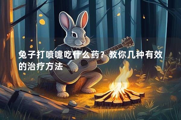 兔子打喷嚏吃什么药？教你几种有效的治疗方法